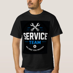 Camiseta 🛠️ Equipo de Servicio Taller de Reparación de Aut