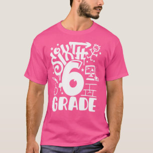 Camiseta Equipo de sexto grado Profesores de sexto grado Ni