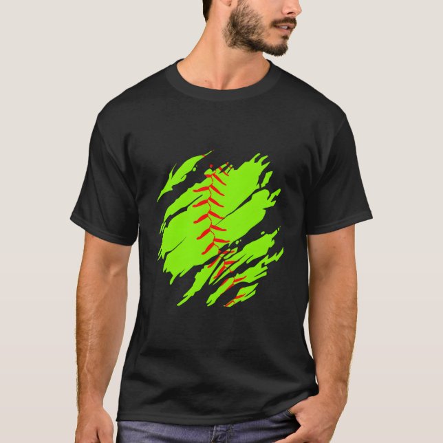 Camiseta Equipo de Softball - Softball (Anverso)