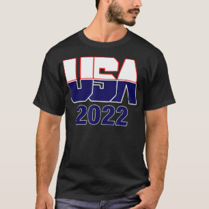 Camiseta Equipo de Souvenir USA 2022