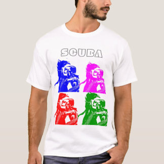 Camiseta Equipo de submarinismo coloreado