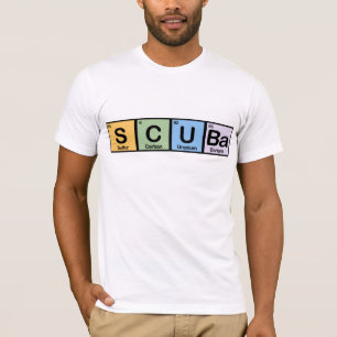 Camiseta Equipo de submarinismo hecho de elementos