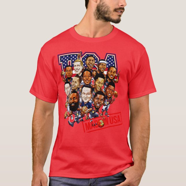 Camiseta Equipo de Sueño de EE. UU. (Anverso)