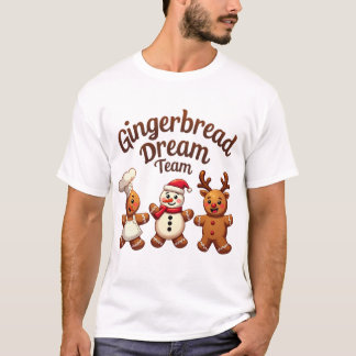 Camiseta Equipo de Sueño de Gingerbread