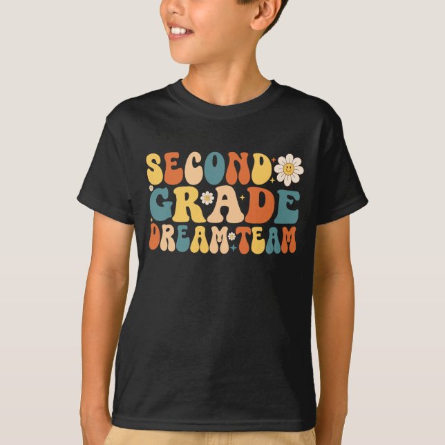 Camiseta Equipo de Sueño de Segundo Grado (Anverso)