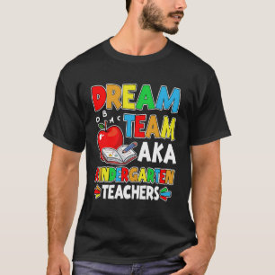Camiseta Equipo De Sueño Retro Aka Maestros De Jardín De Ni