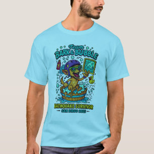 Camiseta "Equipo de Superviviente del Terremoto de Bark & B