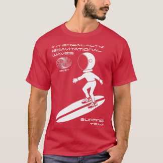 Camiseta Equipo de Surfing Gravitational Waves