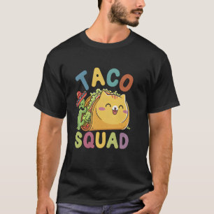 Camiseta Equipo de Taco de Gato Fiesta Mexicana Cinco De Ma