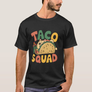 Camiseta Equipo de Taco de Gato Fiesta Mexicana Cinco De Ma