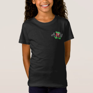 Camiseta Equipo de Tacones de Duende Navidad Nombre de Fies