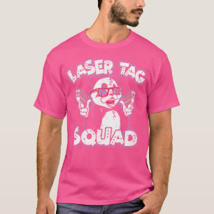 Camiseta Equipo de Tag Láser Juego de Armas de Láser Tiro D