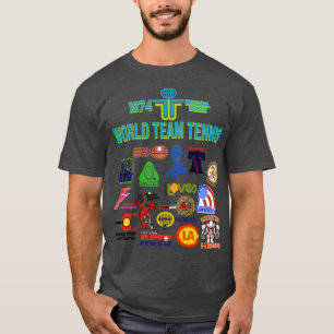 Camiseta Equipo De Tenis De La Temporada Inaugural De 1974