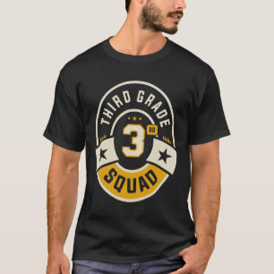 Camiseta Equipo de tercer grado de escuadrón de regreso a l