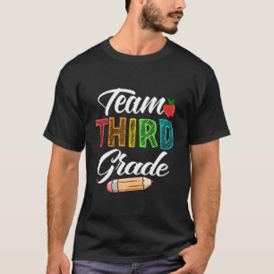 Camiseta Equipo De Tercer Grado De Estudiantes De Tercer Gr