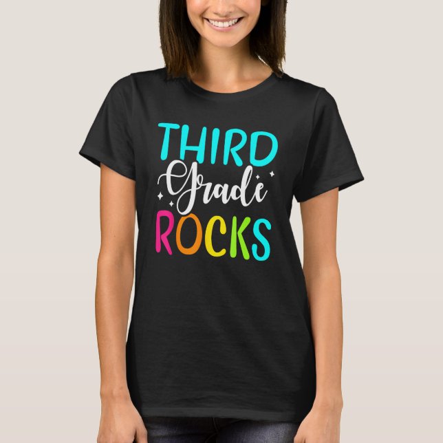 Camiseta Equipo de tercer grado de profesores de tercer gra (Anverso)