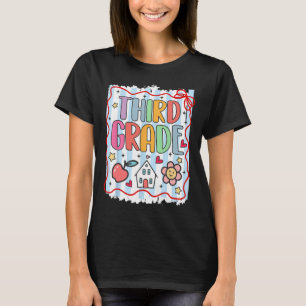 Camiseta Equipo de tercer grado de vuelta al colegio 3er gr