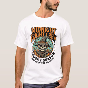 Camiseta Equipo de Terror de Halloween de Medianoche