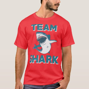 Camiseta Equipo de tiburones Ama a los animales del mar de 