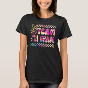 Camiseta Equipo de tintes de 4º grado de profesores niños d