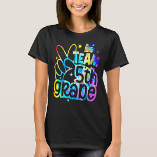 Camiseta Equipo de tintes de quinto grado de profesor unive