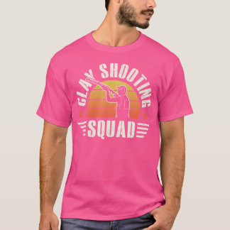 Camiseta Equipo de tiro al plato con escopeta de trampa de