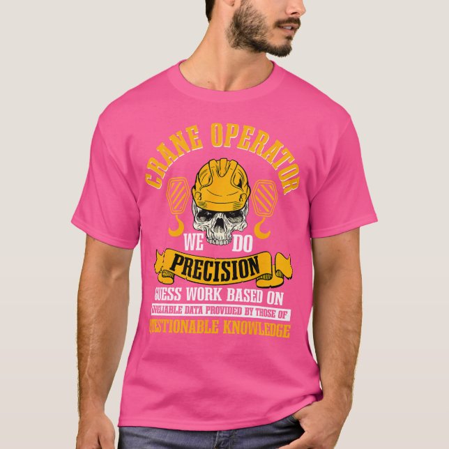 Camiseta Equipo de Torre Pesada de Construcción del Operado (Anverso)
