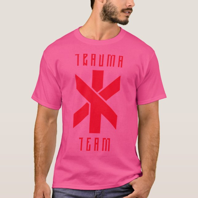 Camiseta Equipo de trauma de Cyberpunk (Anverso)