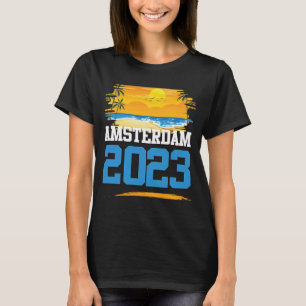 Camiseta Equipo de vacaciones de presupuesto de Amsterdam 2