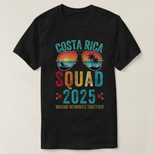 Camiseta Equipo de Vacaciones Familiares en Costa Rica 2025