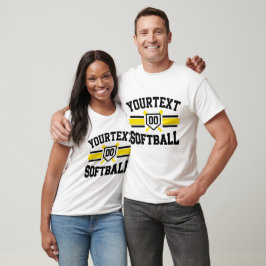 Camiseta Equipo de variación de NOMBRE ADD personalizado de