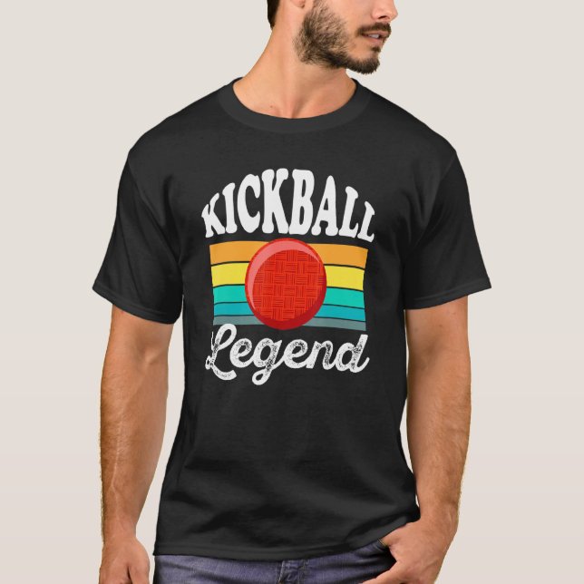 Camiseta Equipo de verano de la Liga Deportiva de Kickball (Anverso)