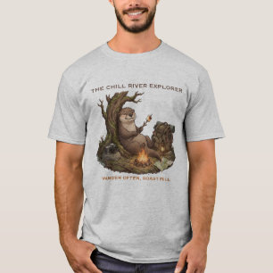 Camiseta Equipo de viaje para expedición de nutria acogedor