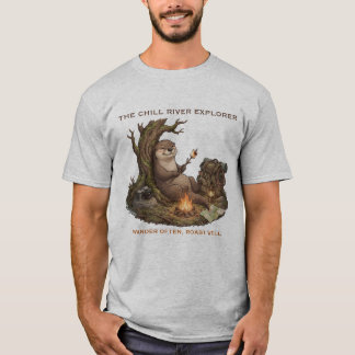 Camiseta Equipo de viaje para expedición de nutria acogedor