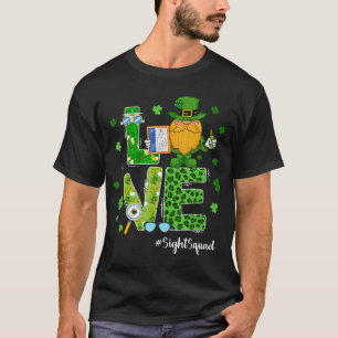 Camiseta Equipo de Vista Día de San Patricio Gnomo Optometr