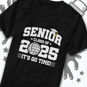 Camiseta Equipo de voleibol Clase 2025 Graduación Senior 20