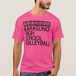 Camiseta Equipo de voleibol de instituto anime manga cospla