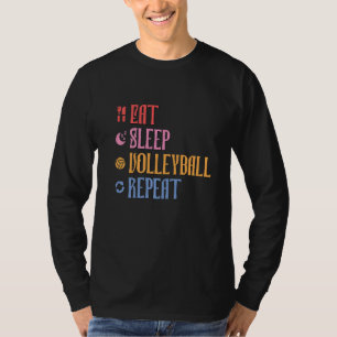 Camiseta Equipo de voleibol de repetición de voleibol de su