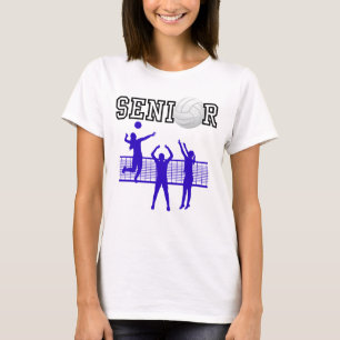 Camiseta Equipo de voleibol femenino senior con silueta neg