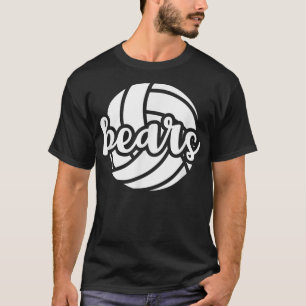 Camiseta Equipo de voleibol Mascot School Spirit Game Da