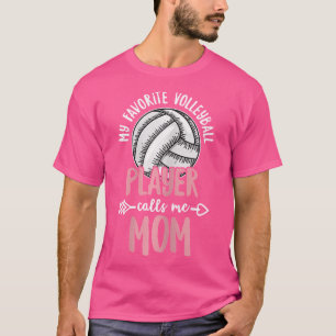 Camiseta Equipo De Voleibol Wo Para Una Madre De Un Jugador
