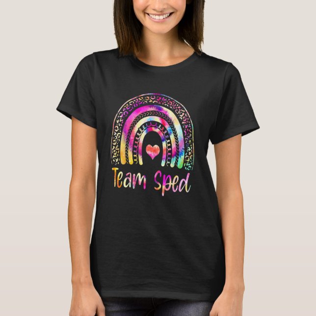 Camiseta Equipo de vuelta al cole para profesor de educació (Anverso)