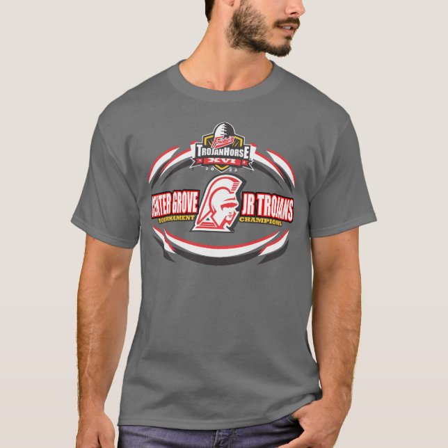 Camiseta Equipo del Campeonato de Troya de Center Grove 202 (Anverso)
