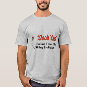 Camiseta Equipo del esquí del Yea de Oooh