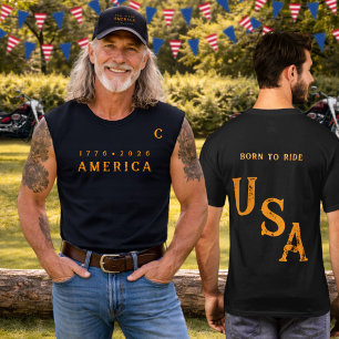 Camiseta Equipo del Grupo Born To Ride 250º de América