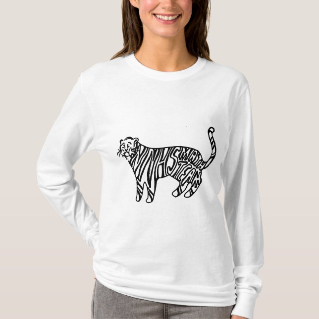 Camiseta Equipo del norte de la matemáticas de Newton (Anverso)