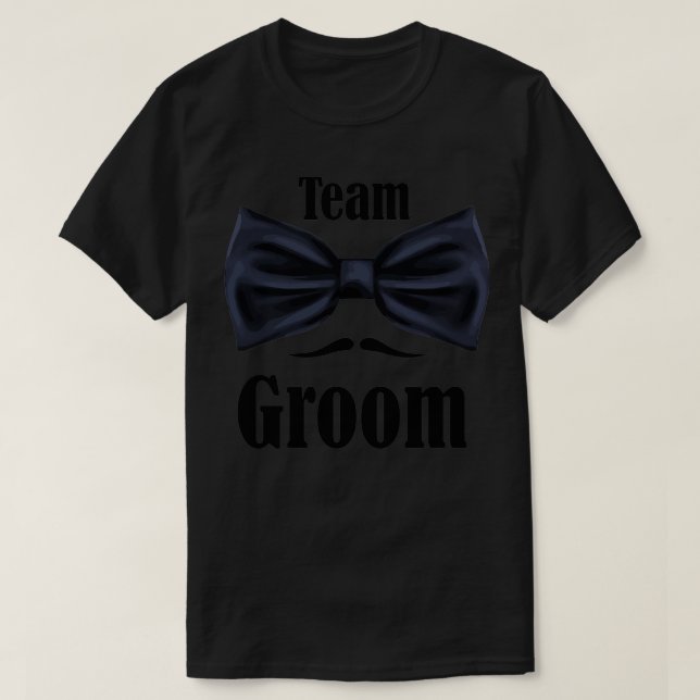 Camiseta Equipo del Novio 2 (Diseño del anverso)
