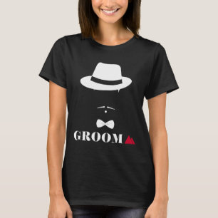 Camiseta Equipo del Novio Anillo de los Padrinos de Boda Fi