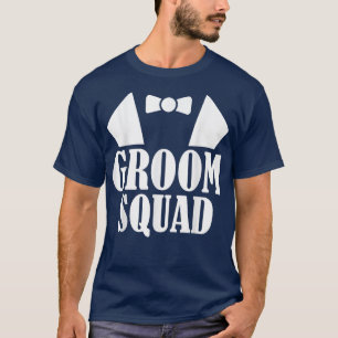 Camiseta Equipo del Novio Boda Fiesta de Soltero Aniversari