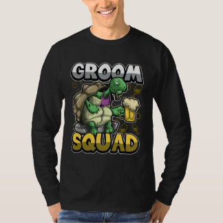 Camiseta Equipo del Novio Fiesta de Soltero Equipo de Tortu